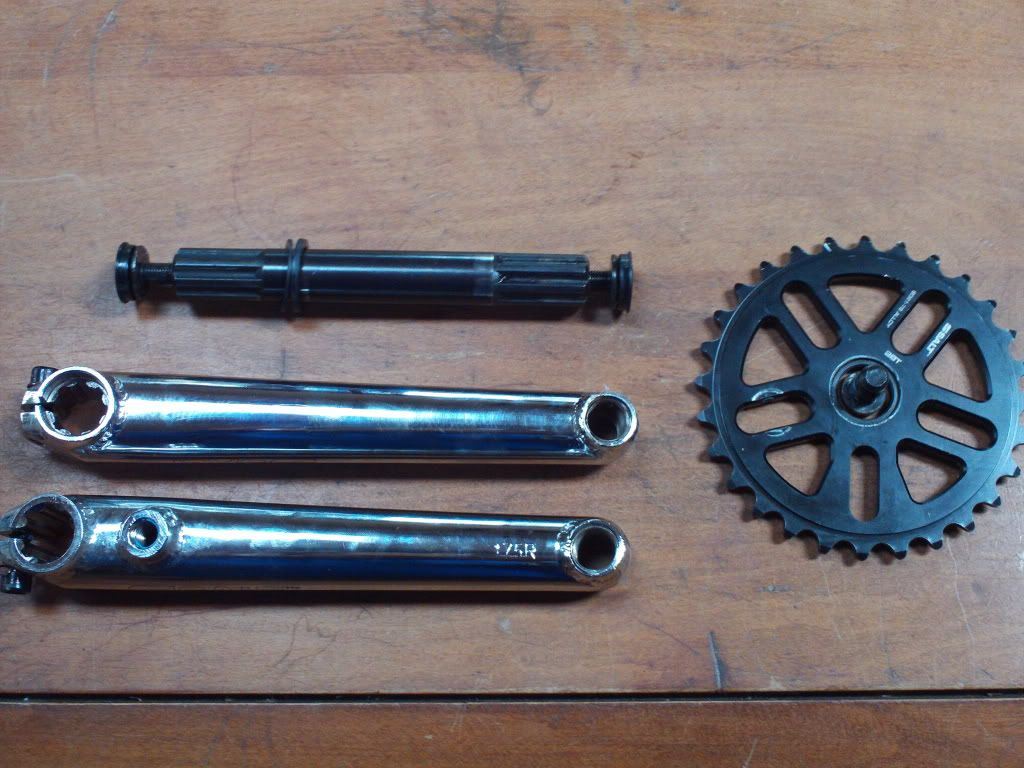 best 3 piece cranks bmx