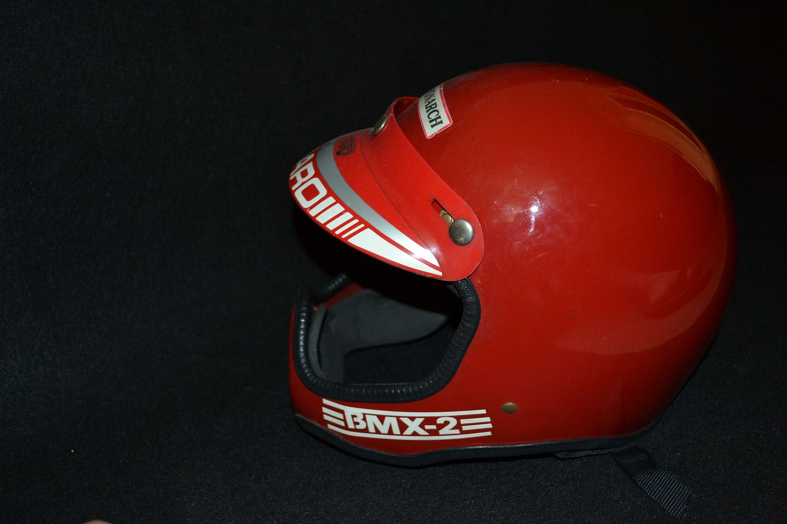 For Sale / Red Monarch Helmet and Haro Visor