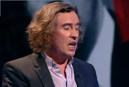 Steve Coogan on Question Time - click for episode