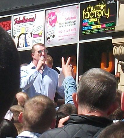 Kev Carroll speaking about Drummer Lee Rigby - click for Flickr