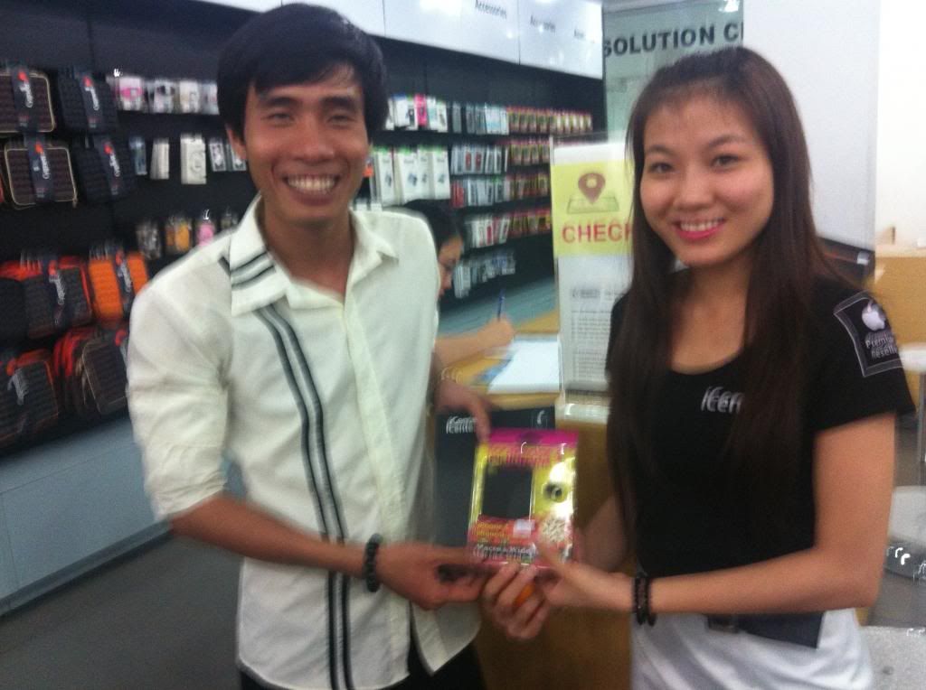 Khoe quà mới trúng ;)