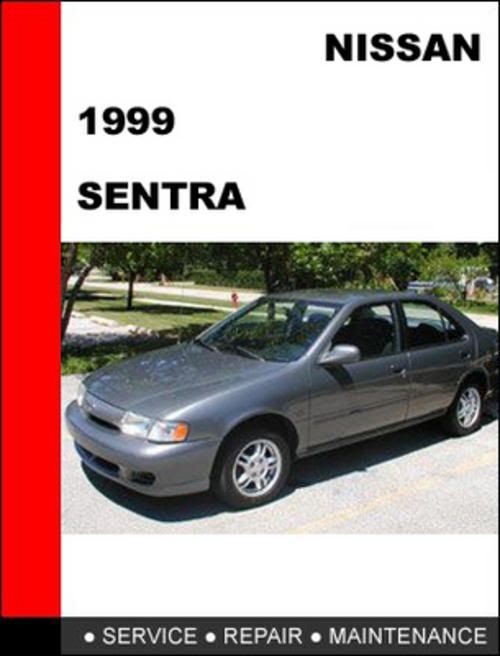 1999 Nissan sentra parts manual #4