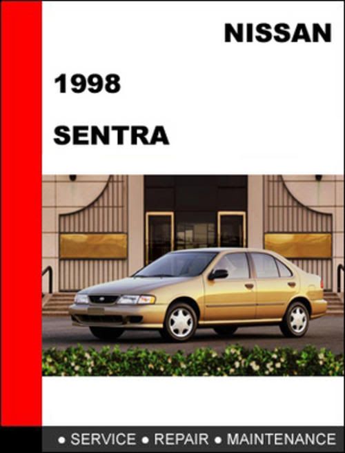 1998 Nissan sentra repair manual #5
