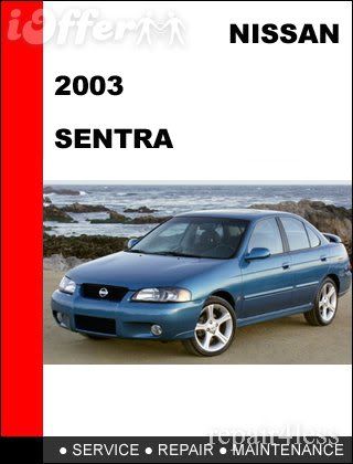 2003 Nissan sentra car workshop service manual #3