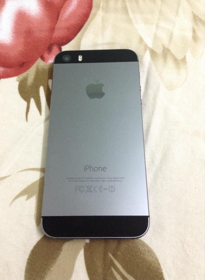 Iphone 5s Grey 16gb  Lock Nhật Like new Bh t8/2015 ra đi gấp!!!!