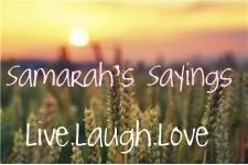 Samarah's Sayings