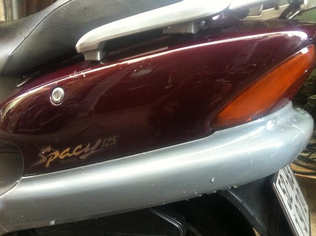Honda spacy98 sơn zin,xe cực đẹp. - 5