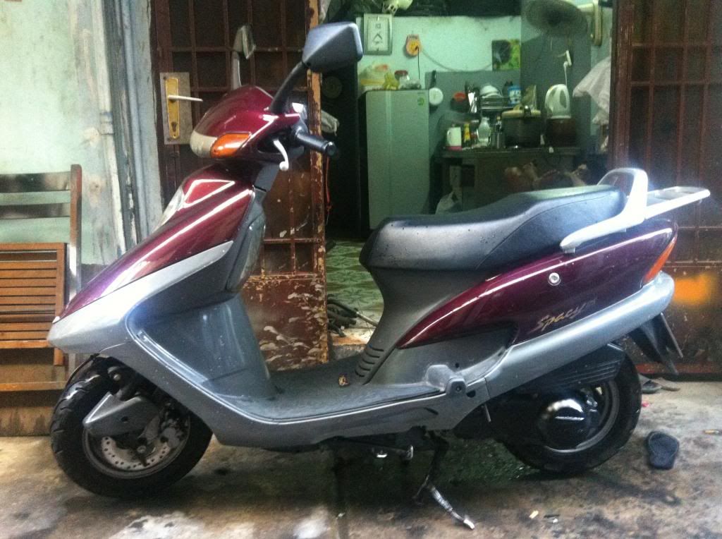Honda spacy98 sơn zin,xe cực đẹp. - 3