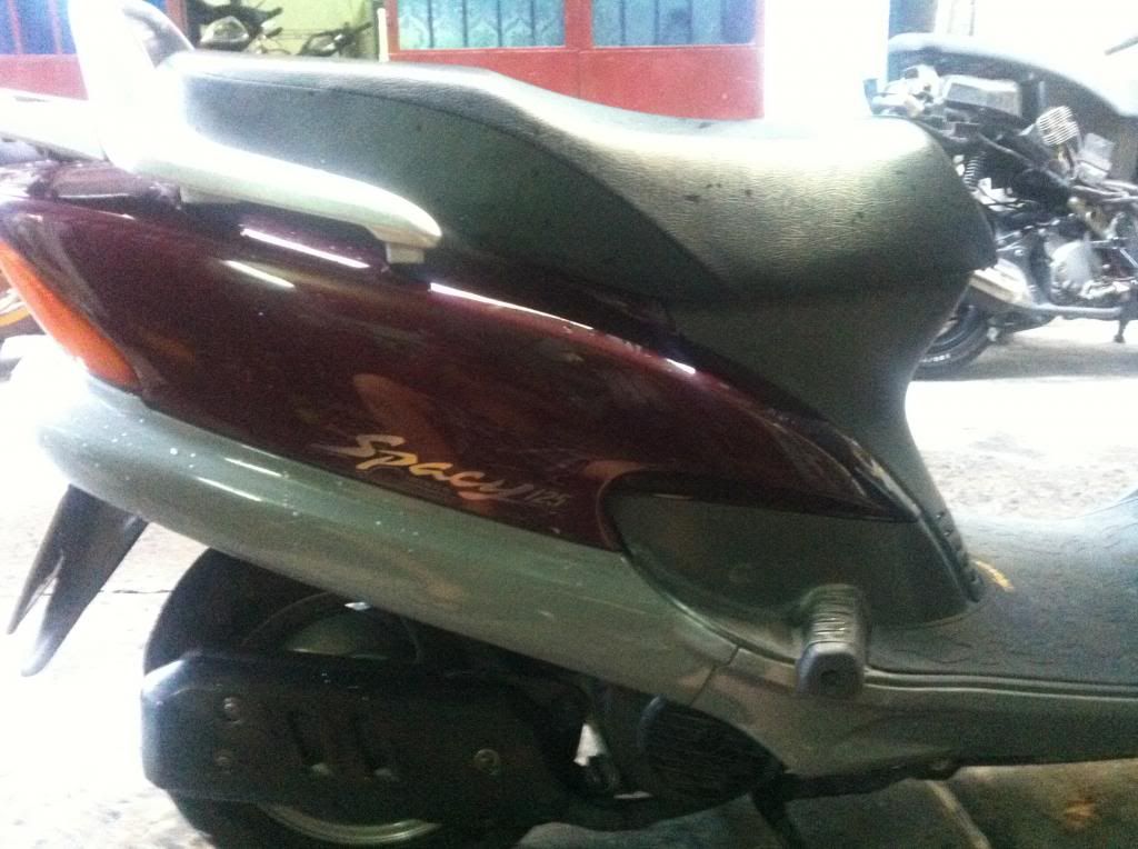 Honda spacy98 sơn zin,xe cực đẹp. - 1