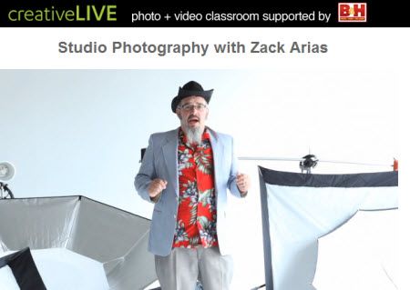 Zack Arias Studio Lighting Photography Workshop : eBooks & Tutorials