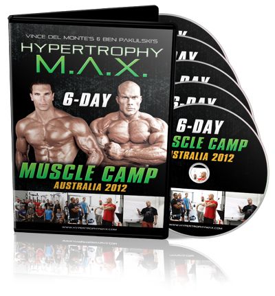 Hypertrophy MAX. Australia Muscle Camp