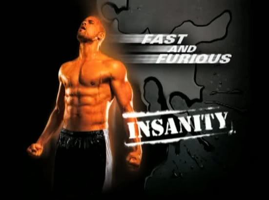 BeachBody Insanity Fast and Furious DVD