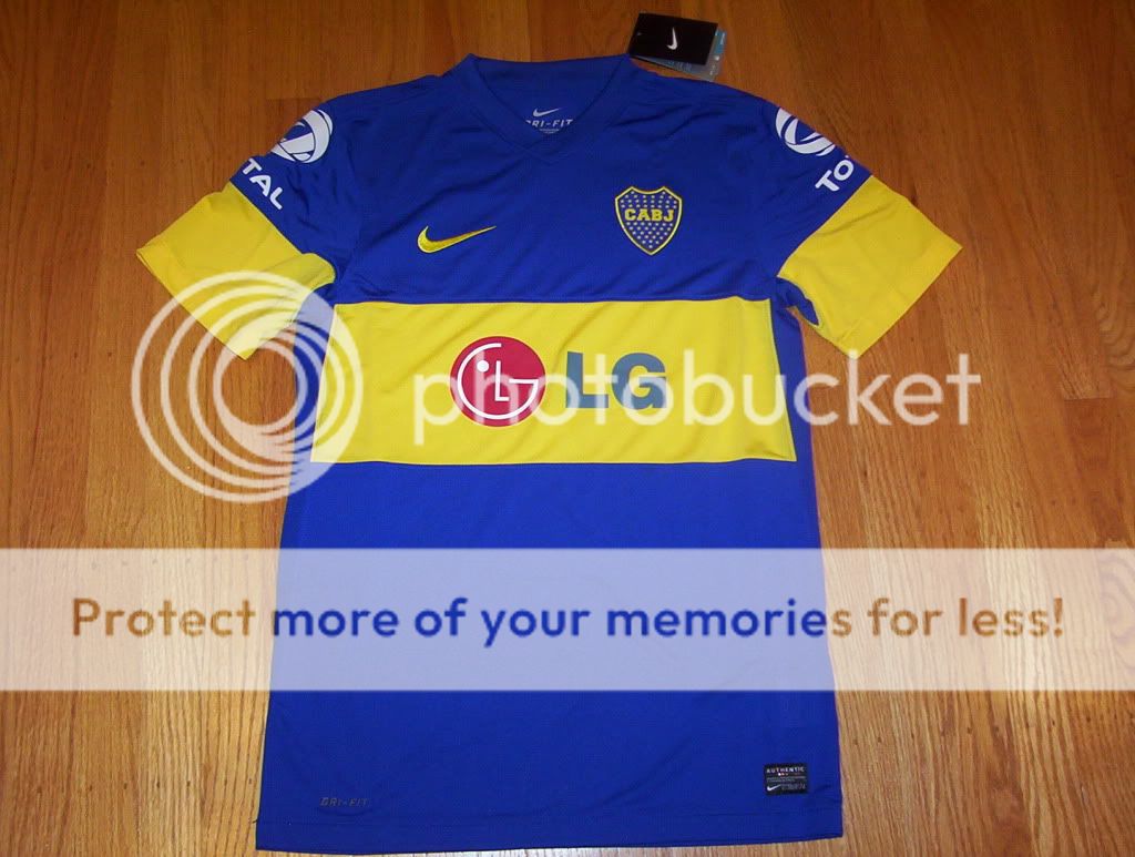 Nike 2010/11 CLUB ATletico Boca Juniors (argentina) OFFICIAL home/away