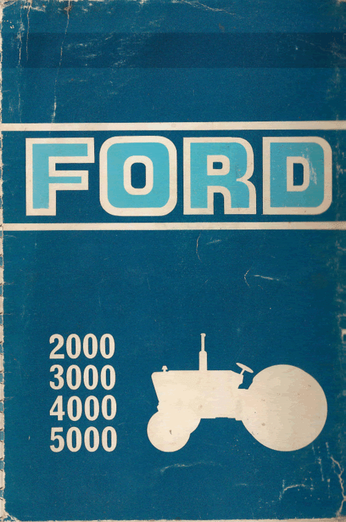 Ford 5000 tractor operators manual #10