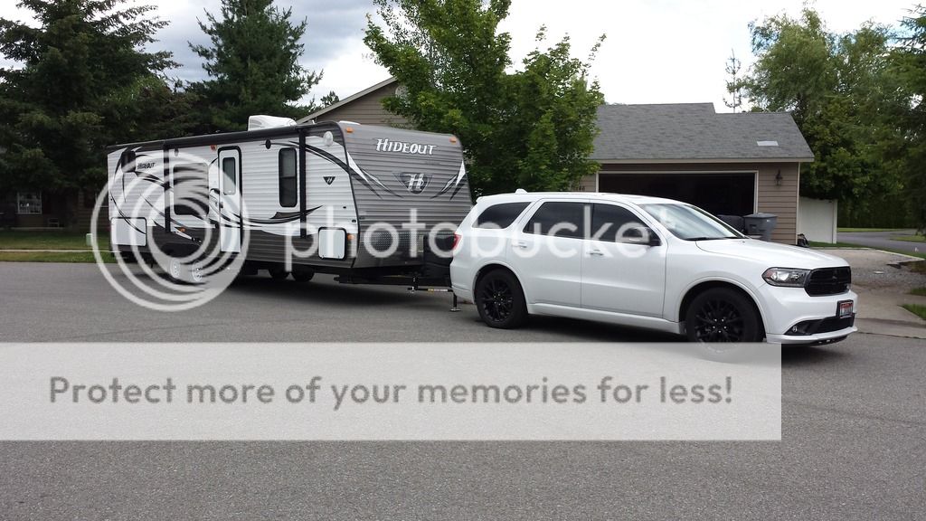 Travel trailer towing with 2015 durango