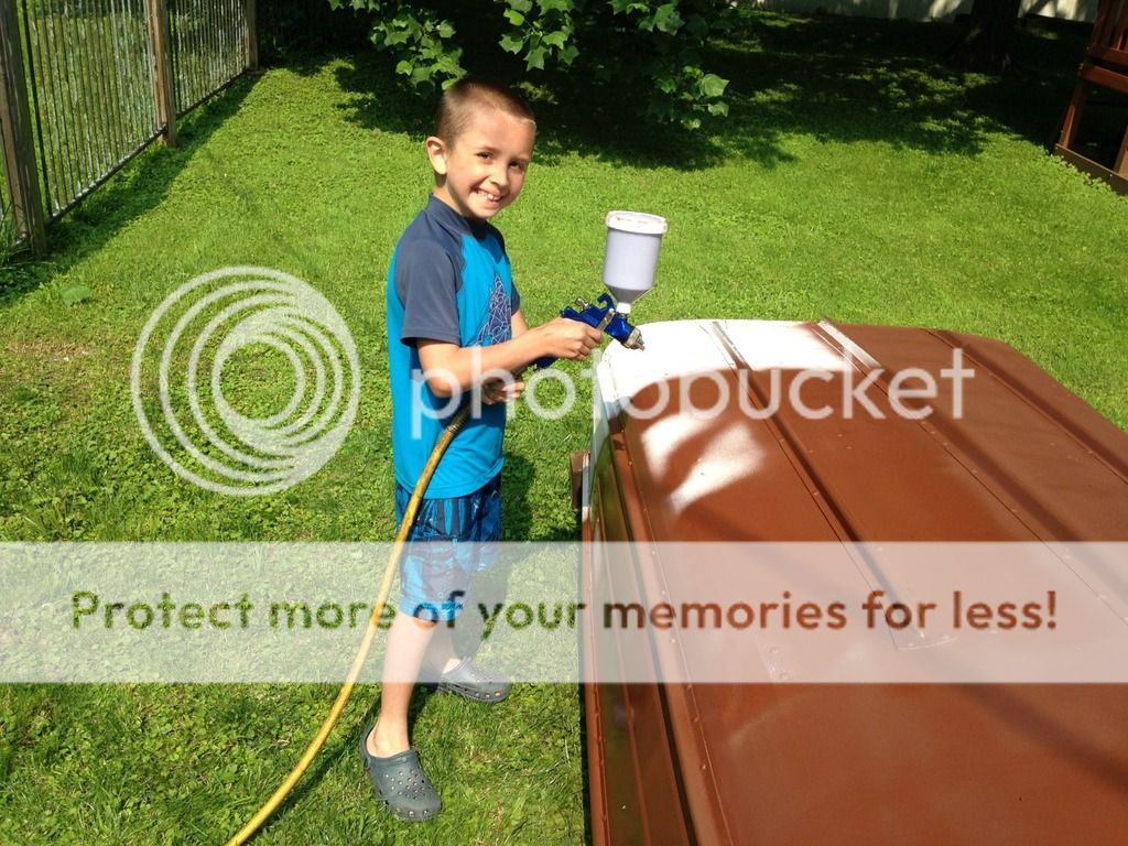 Spraying Rustoleum using HVLP how big should the gun be?