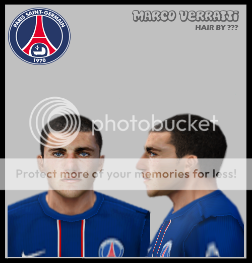 Marco Verratti face for Pro Evolution Soccer PES6 made by ...