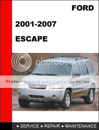 2001 Ford escape repair manual pdf